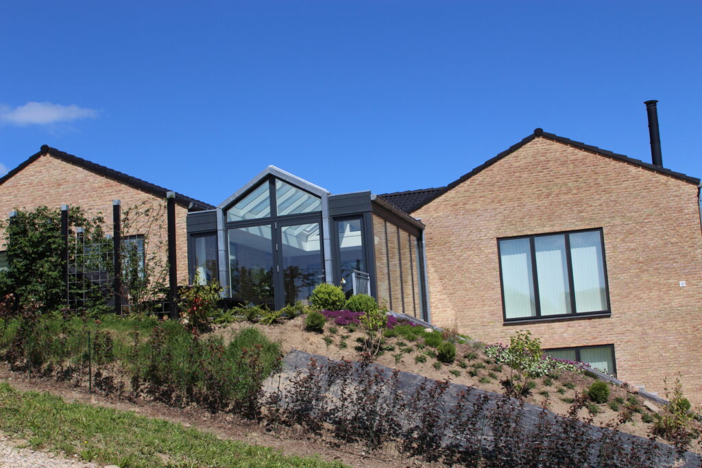 Orangeri med rytterlys i Sabro